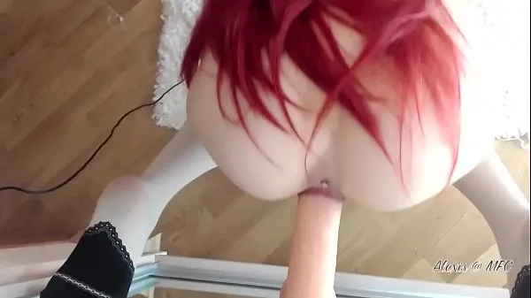 बड़े Red Haired Vixen मेरे वीडियो