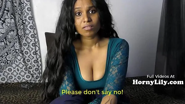 Besar Bored Indian Housewife begs for threesome in Hindi with Eng subtitles Video saya