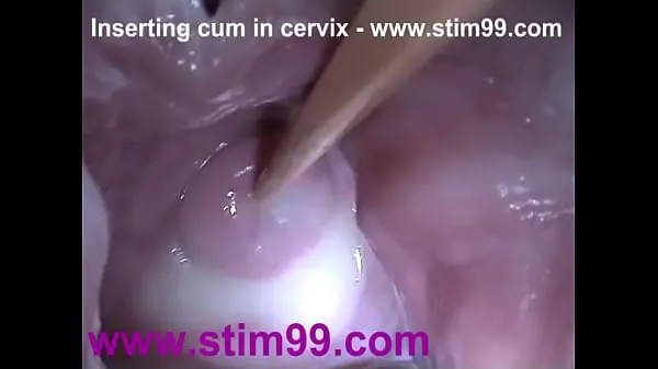 Big Insertion Semen Cum in Cervix Wide Stretching Pussy Speculum my Videos
