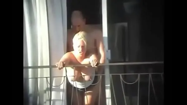 gxquual couple having sex on the balcony of the building مقاطع الفيديو الخاصة بي كبيرة