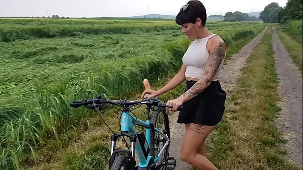 Big Premiere! Bicycle fucked in public horny my Videos