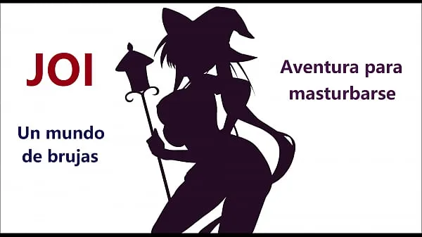 Duże JOI - Role Playing. With a Spanish voice! A sexy little witch wants your cummoje filmy