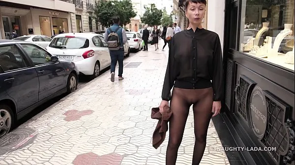 Big No skirt seamless pantyhose in public my Videos