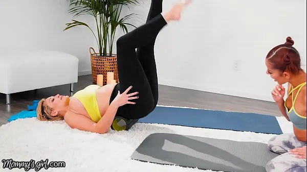Big MommysGirl Vanna Bardot Has A Hardcore Fingering Yoga Training With Hot MILF Ryan Keely my Videos