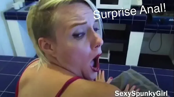 Groß Sie hatte keinen Schwanz in ihrem Arsch erwartet! Überraschung Analmeine Videos