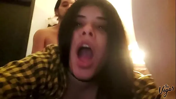 Big My step cousin lost the bet so she had to pay with pussy and let me record my Videos