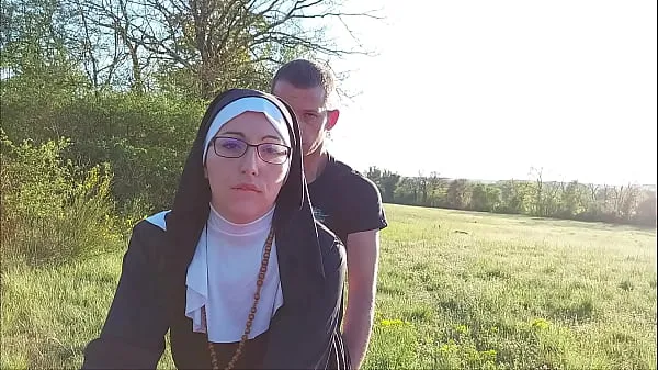 Big This nun gets her ass filled with cum before she goes to church my Videos