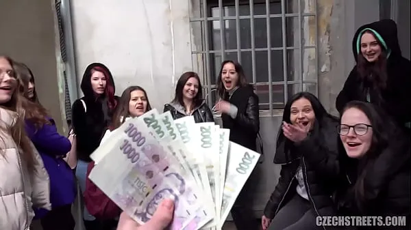 CzechStreets - Young Student Nathalia Fucks For Money Lớn Video của tôi