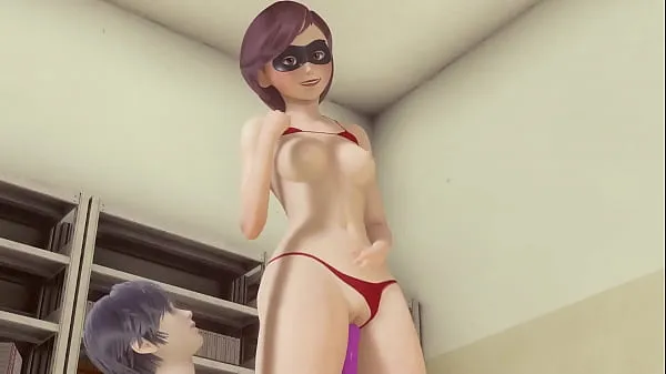 Big 3d porn animation Helen Parr (The Incredibles) pussy carries and analingus until she cums my Videos